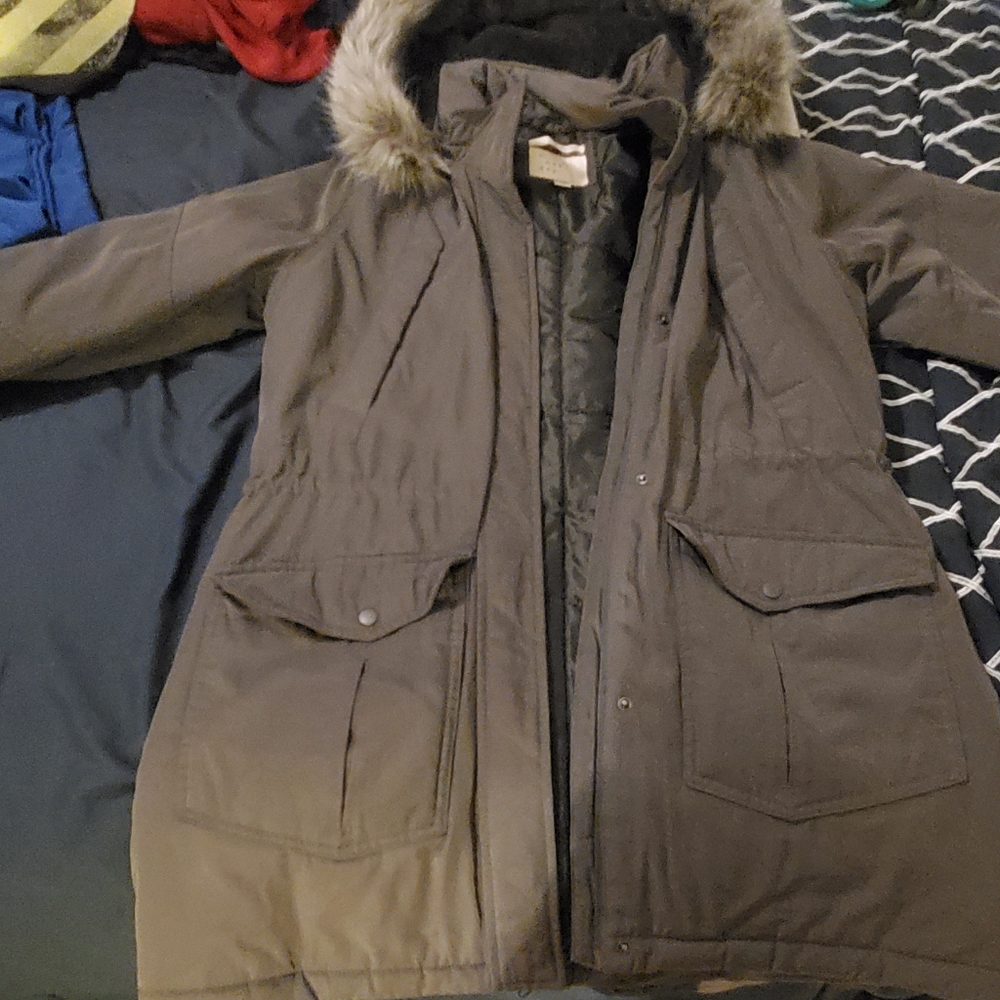 a new day Women's water resistant parka coat